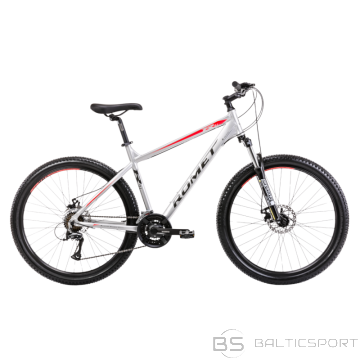 Velosipēds ROMET Rambler R7.1, 27.5'' sudrabaini sarkans (L)