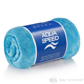 Aqua-speed Ręcznik Microfibre DRY SOFT / niebieski / 100x50 cm