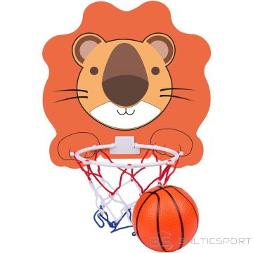 Eddy Toys BASKETBALL BACKBOARD 40x30CM WITH BALL LION