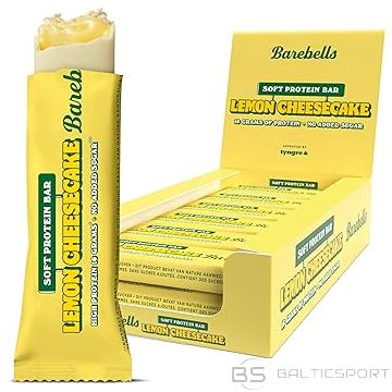 Barebells Soft Bar Lemon Cheescake 55g x 12 gab iepakojums 