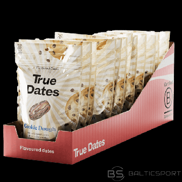 True Dates Dateles ar garšu Cookies Dough 12 iepakojumu komplekts