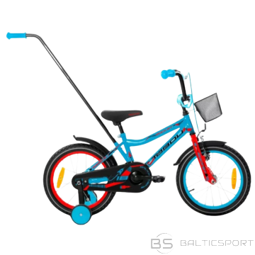 Bērnu velosipēds TABOU Rocket Alu 16'', zili sarkans