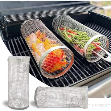 Bbq Line КОРЗИНА ДЛЯ ГРИЛЯ ДЛЯ ОВОЩЕЙ 9x9x20 СМ 2 ШТ.