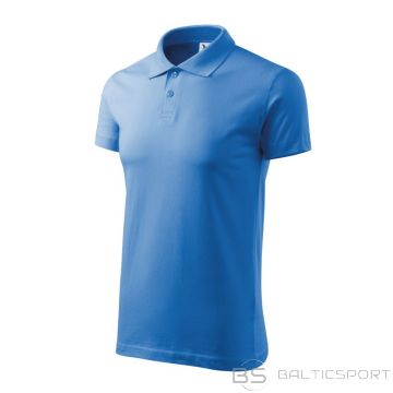 Malfini Single J. M MLI-20214 azure polo shirt (2XL)