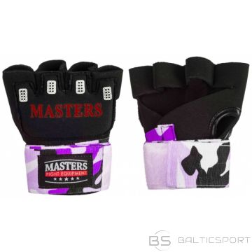 Boxing bandages MASTERS CAMOUFLAGE BBŻ-MFE-CAMO 13082-C03S/M (różowy+L/XL)