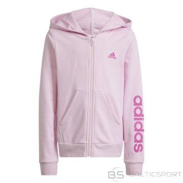 adidas Essentials Linear Full-Zip Hoodie Jr S2666 (170 cm)