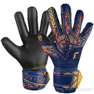 Rękawice Reusch Attrakt Gold X 54 70 945 4411 / granatowy / 10,5