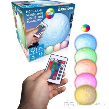 Grundig DECORATIVE MOON LAMP DIAMETER 11.5CM RGB