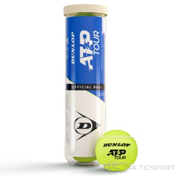 Tennis balls DUNLOP ATP OFFICIAL Premium 4-tube ITF
