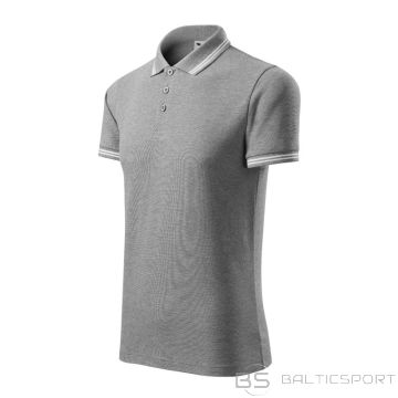 Polo shirt Malfini Urban M MLI-21912 dark gray melange (L)