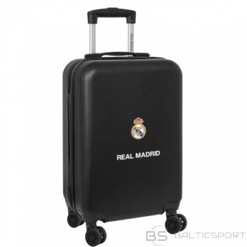 Inny Real Madrid čemodāna kabīne ar rokām uz riteņiem 612357851 (melna)