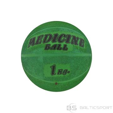 Maxwel Medicīniskās gumijas bumba 1 kg / Zaļa /