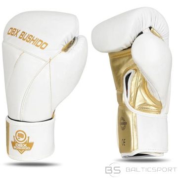 BS 8oz boksa cimdi - Hammer balti - Legacy sērija (10oz)