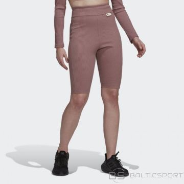 Adidas Studio Lounge Ribbed Shorts Dirty W HH8503 (L)