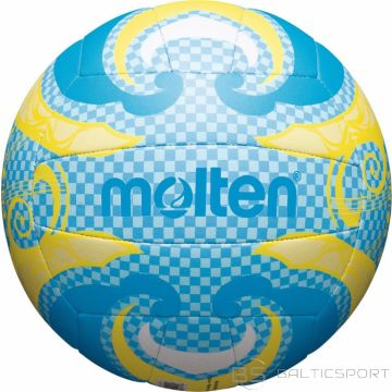 Beach volleyball MOLTEN V5B1502-C for leisure, synth. leather