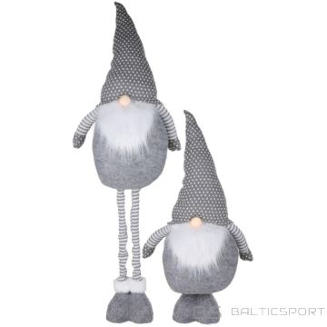 Articasa Ziemassvētku vecītis uz teleskopiskām kājām 30x18x100cm pelēks (nav pieejams)