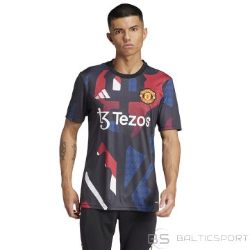 Adidas Manchester United pirmsspēles krekls JD7147 / Melns / M