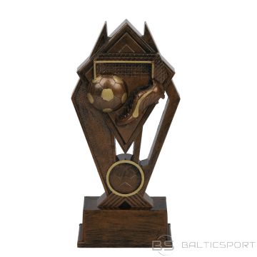 Gtsport Statuetka piłka nożna PRD 2138DB/G / 18 cm / brązowy