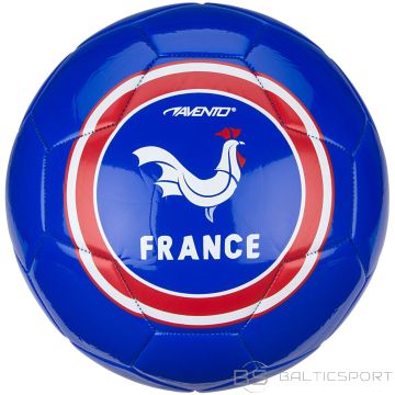 Street football ball AVENTO 16XO Glossy World Soccer Cobalt blue/Red/White