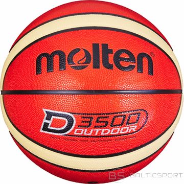 Molten Izkausēts B6D3500 basketbols / 6 / Oranža