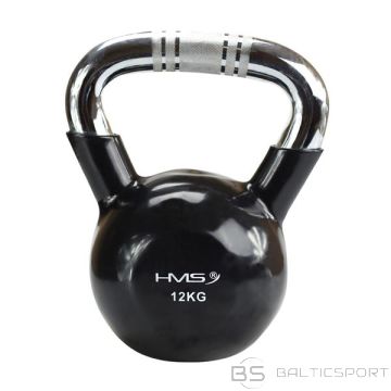 HMS KTC 20 KG KETTLEBELL AR HROMĒTU IZVIRZĒTU ROKAS SATURU (melns)