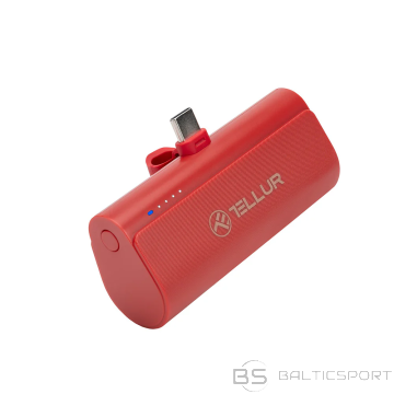 Tellur PD202 Powerbank 5000mAh red