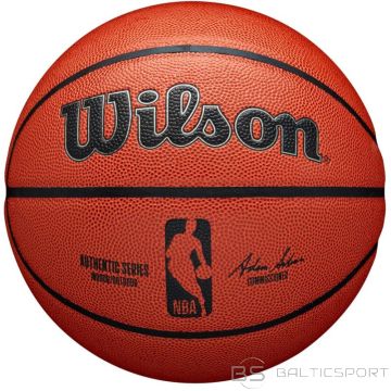 Wilson Баскетбольный мяч NBA AUTHENTIC SERIES для игры в помещении и на открытом воздухе, размер 7 (недоступен)