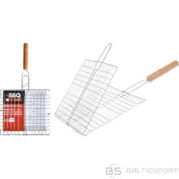 Bbq Line ГРИЛЬ 21,5x23 СМ С ДЕРЕВЯННОЙ РУЧКОЙ