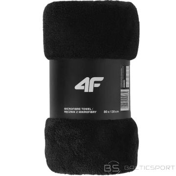 Dvielis 4F 4FWSS25ATOWU051 20S / czarny / 80x130 cm