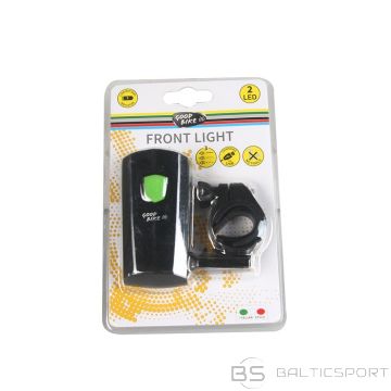 Velo lukturis USB FRONT 2LED, uzlādējams ar USB, 3režīmi