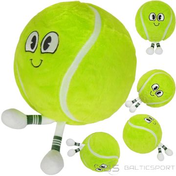 Xqmax EMOJI BUMBIŅA 23CM AR KĀJIŅĀM TENISA BUMBIŅA ZAĻA