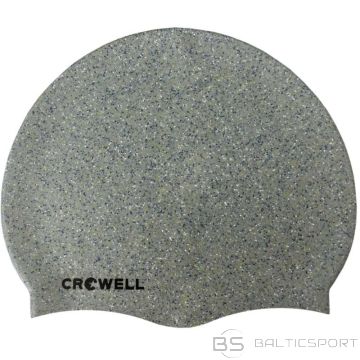 Silicone swimming cap Crowell Recycling Pearl silver col.2 (N/A)