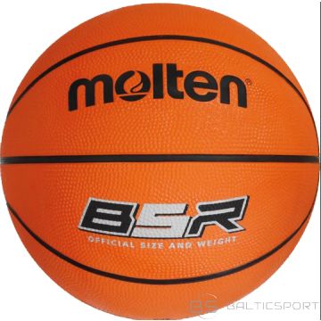 Basketball ball training MOLTEN B5R, rubber size 5