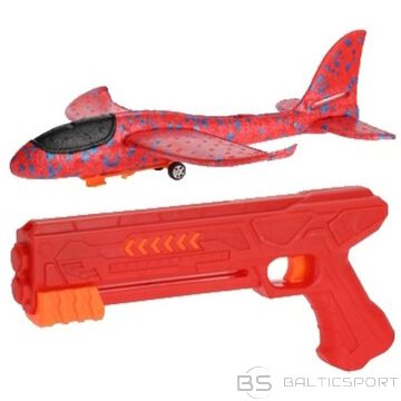 Probeach STYROFOAM PLANE WITH LAUNCHER 43CM RED