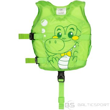 Swimming vest for children WAIMEA 52ZB GGZ 3-6 years 18-30 kg Green/Yellow/Black
