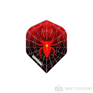 Smiginio strėlyčių sparneliai Winmau Mega Red Spider Standard