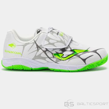 Joma Super Copa 2502 Jr IN Shoes SCJW2502INV / White / 30