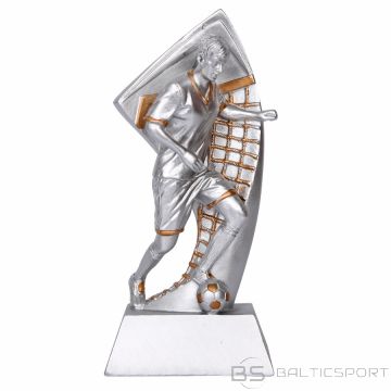 Tryumf Triumfa futbola statuja / 17,5 cm / srebrny
