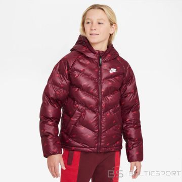 Nike Sporta jaka M DX1266 010 / sarkana / S (128-137)
