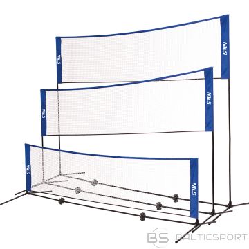 NT7111 3in1 daudzfunkcionāls tīkls badmintonam + tenisam + volejbolam NILS