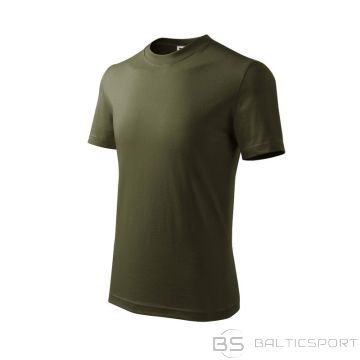 Malfini Basic Jr MLI-13869 military T-shirt (146 cm/10 lat)