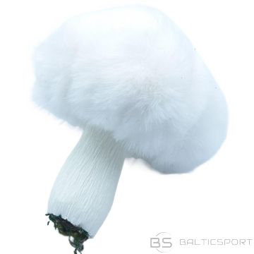 Christmas Decoration DECORATIVE PENDANT MUSHROOM 8x12CM WHITE
