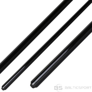 Billiardo pagalbinė lazda (uošvė) Classic, juoda, vienos dalies, 145 cm