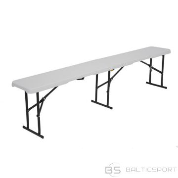 Nils Camp NC3404 BALTS SALOKAMAIS DĀRZA SOLS 180 CM