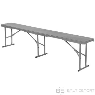 Saska Garden FOLDABLE CATERING BENCH 183X28X43CM GRAY