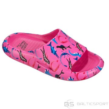 Beco Slippers for kids OCEAN DINOS 4 24/25 pink