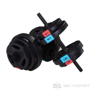 Hanteļu komplekts, regulējamas hanteles /HMS SG40 KOMPOZĪTA HANELES 40 KG