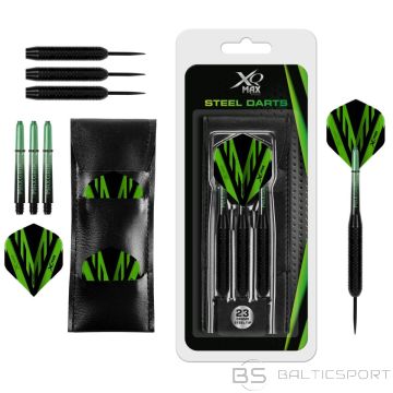 Xqmax DARTS METAL DARTS 3 PCS 23G BLACK CASE