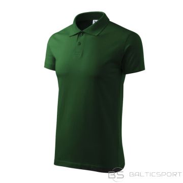 Malfini Single J. M MLI-20206 polo shirt bottle green (M)