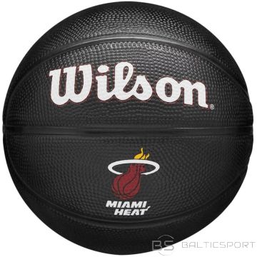 Wilson Basketball Team Tribute Miami Heat Mini Ball Jr. WZ4017607XB (3)